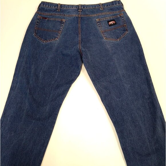 Key Industries HRC2 FlameOut Flame-Resistant Denim Jeans Men's 44x32 100% Cotton - Picture 3 of 11